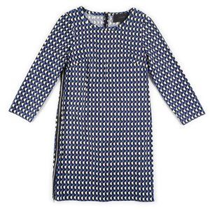 J. CREW Jet Set Geo shift dress size 2
